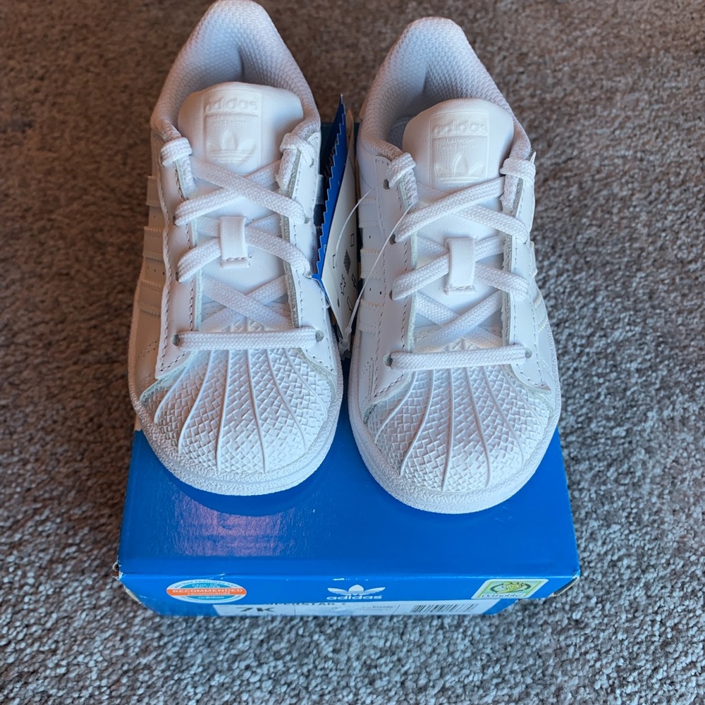 Superstar I white for toddler
